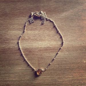 Kendra Scott Amber color necklace